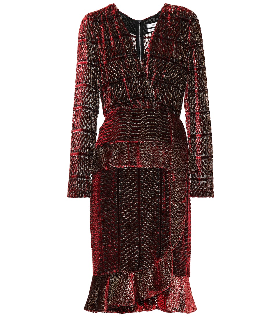 Altuzarra - Farley velvet and silk dress