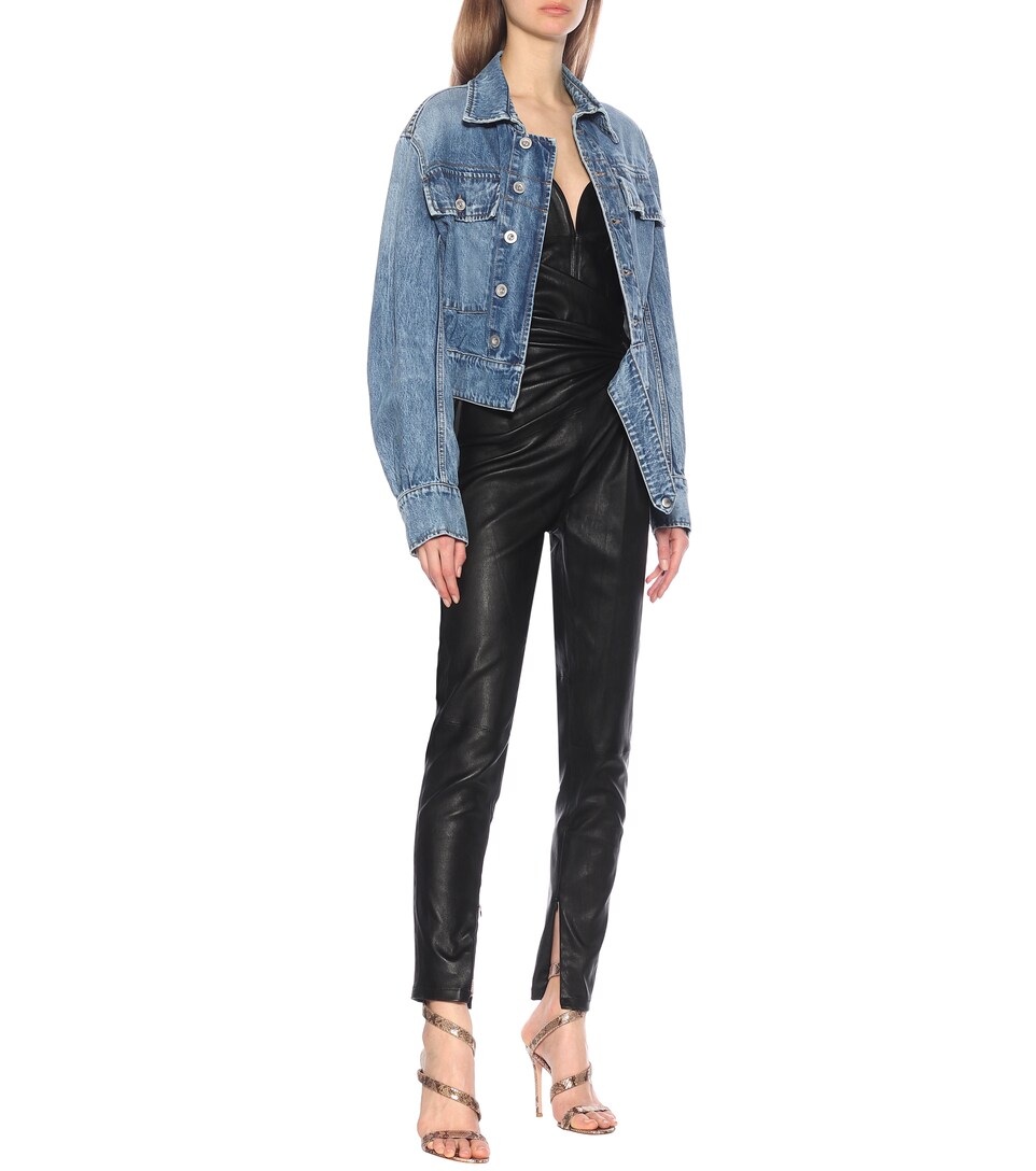 Unravel - Cropped denim jacket | Mytheresa