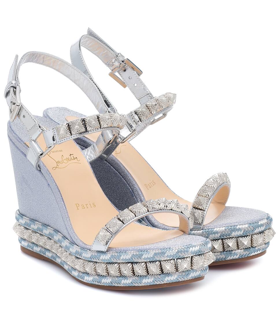 christian louboutin platform sandals