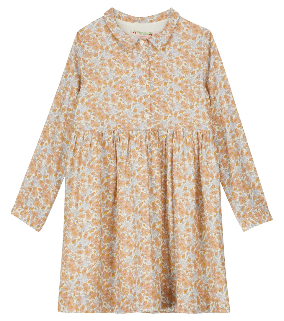 Abito svasato con stampa floreale Mytheresa Bambina Abbigliamento Vestiti Vestiti a fiori 