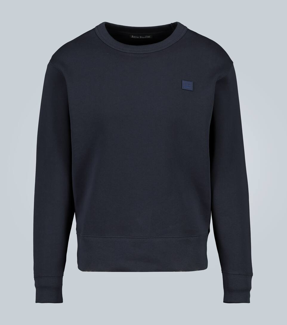 ACNE STUDIOS FAIRVIEW FACE COTTON SWEATSHIRT,P00442498