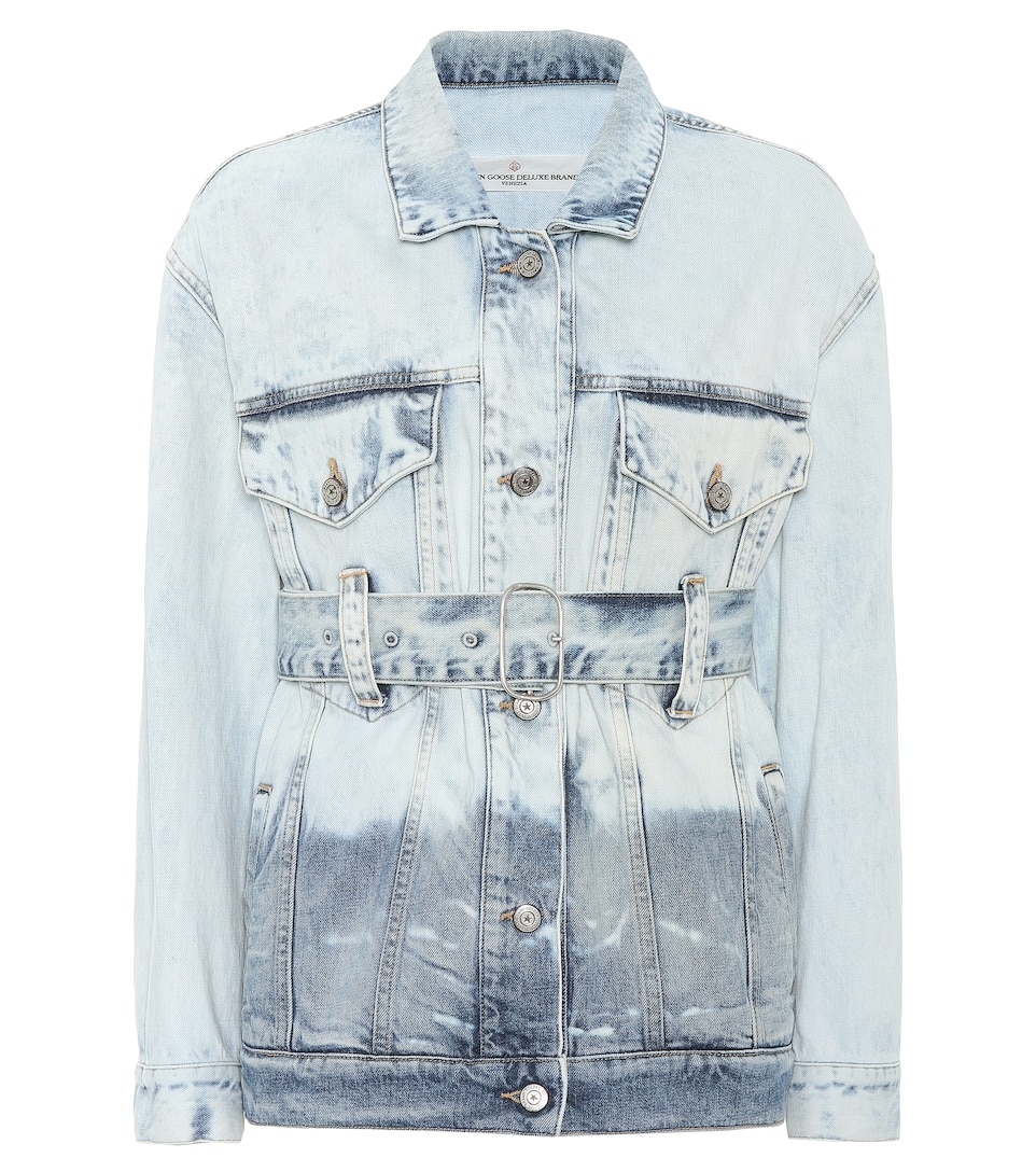 Golden goose denim jacket clearance
