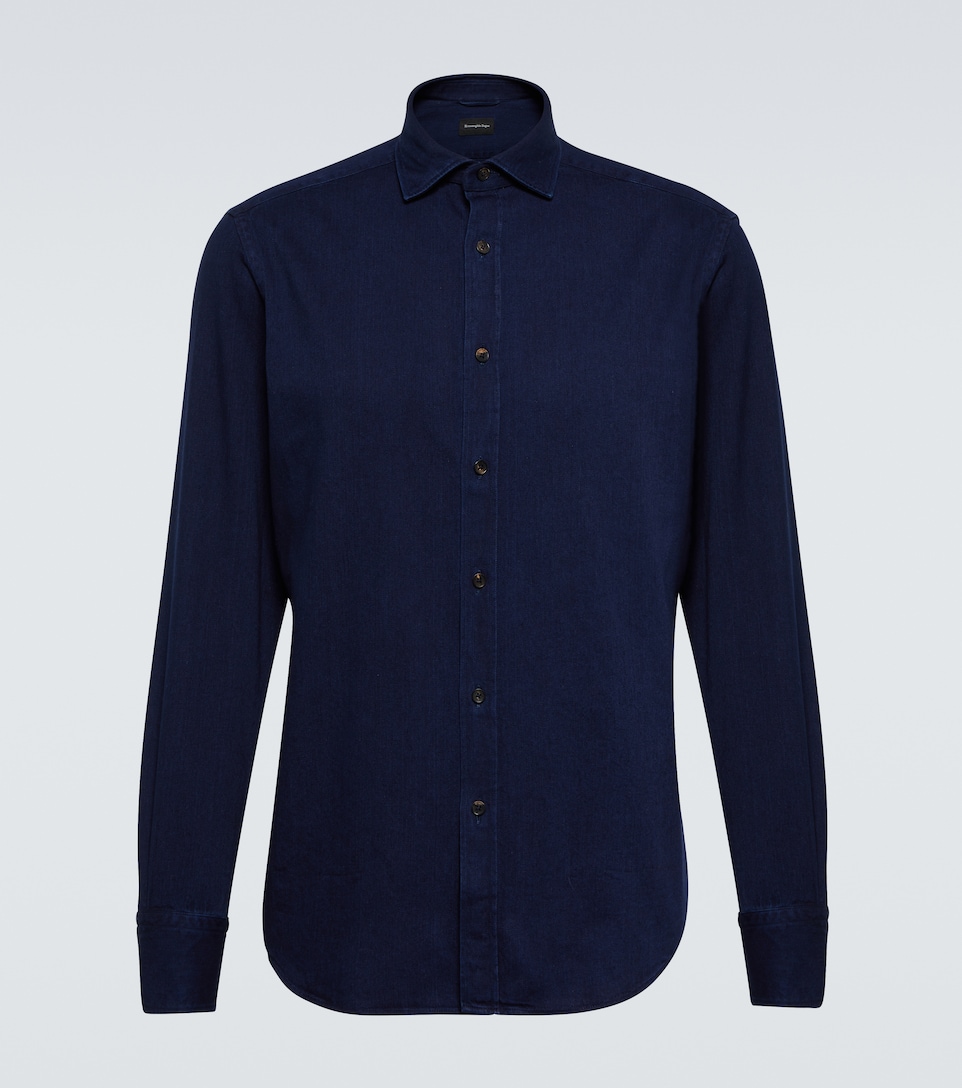 Ermenegildo Zegna - Cotton denim shirt 