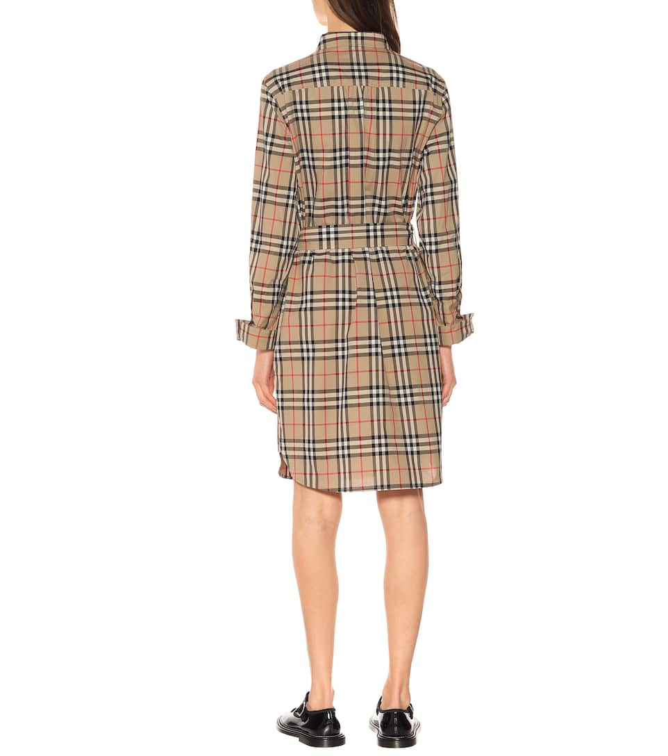 Carreaux En Coton À Burberry Robe lK3TF1Jc