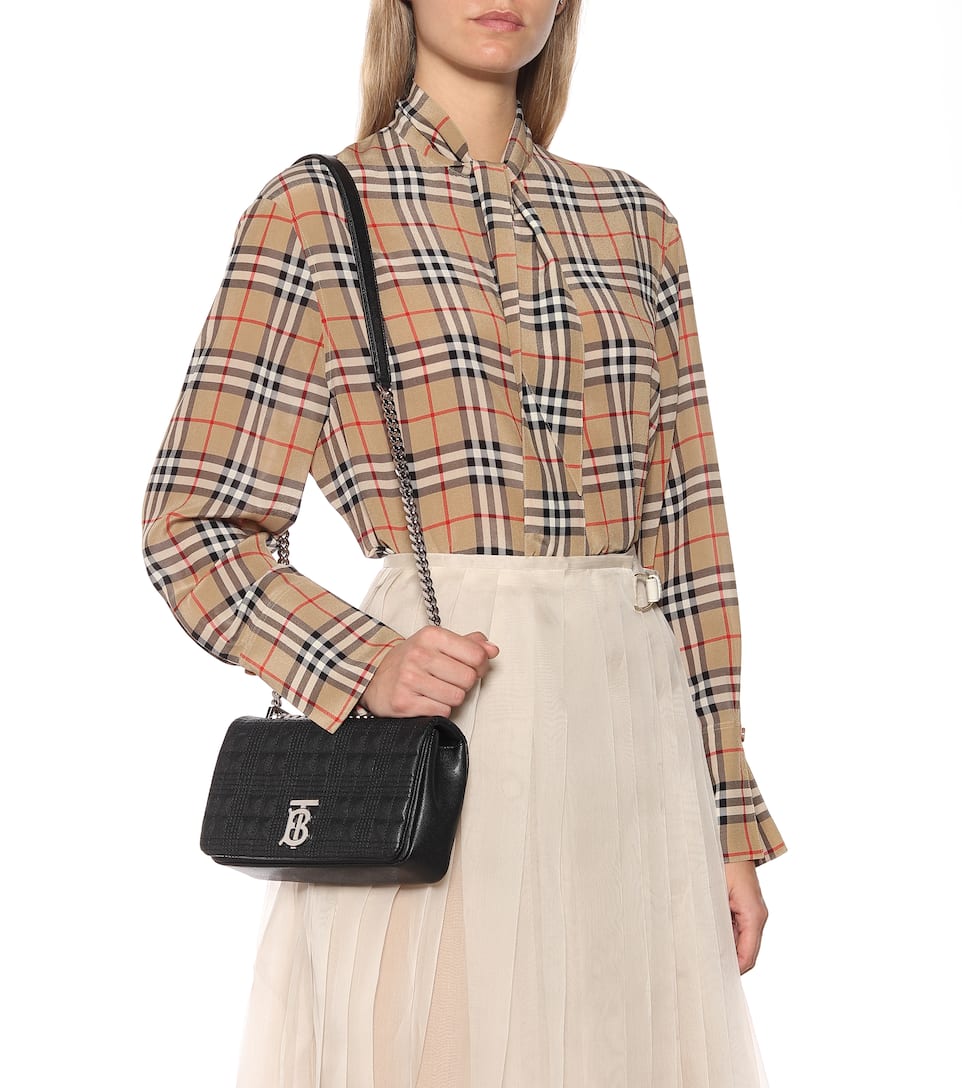 burberry lola mini leather shoulder bag