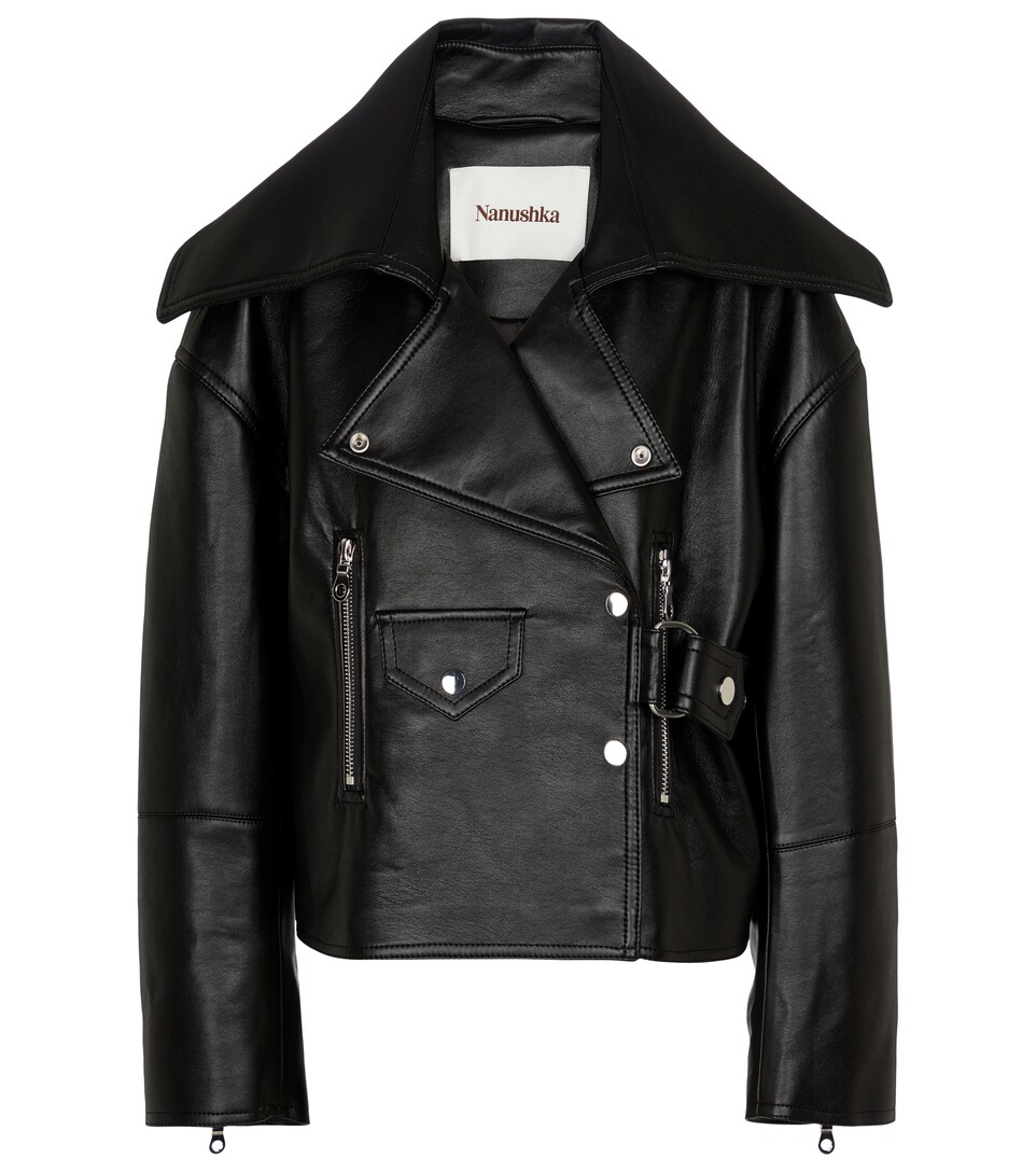 leopard print padded jacket