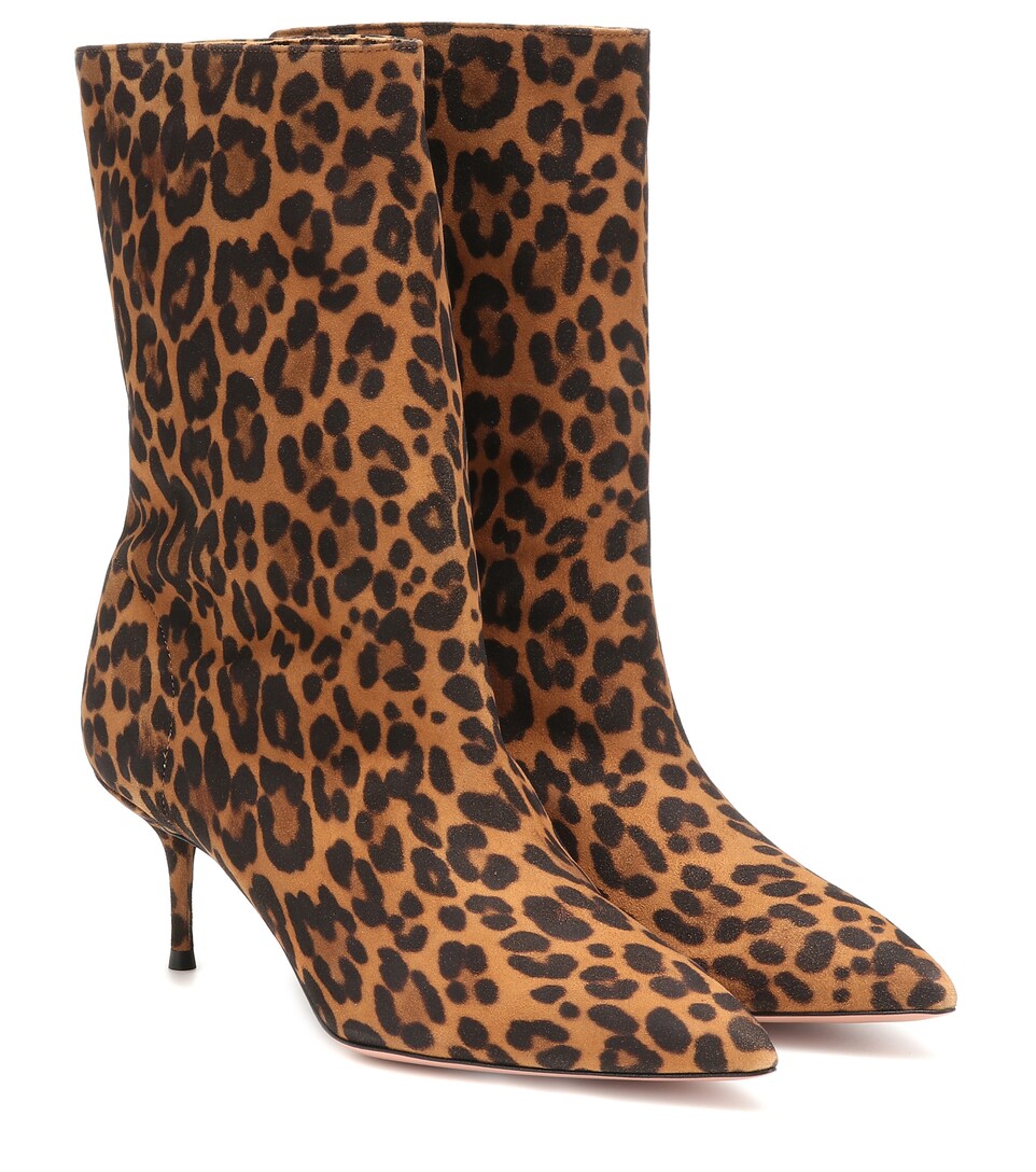 Boogie 60 suede ankle boots | Mytheresa