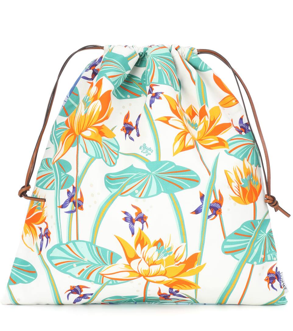 loewe paula drawstring pouch
