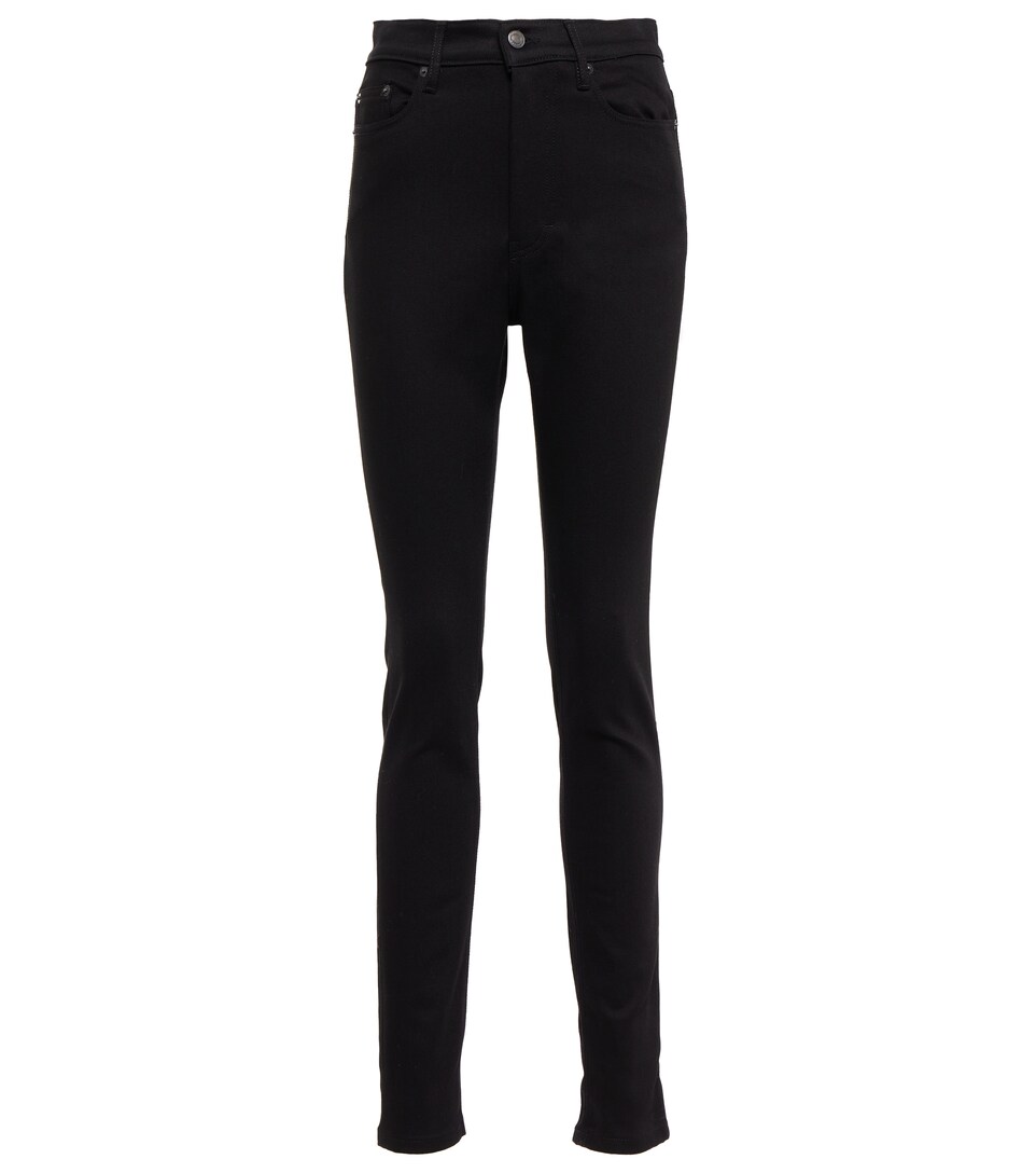 Ami Paris - Jeans ajustados de tiro alto | Mytheresa