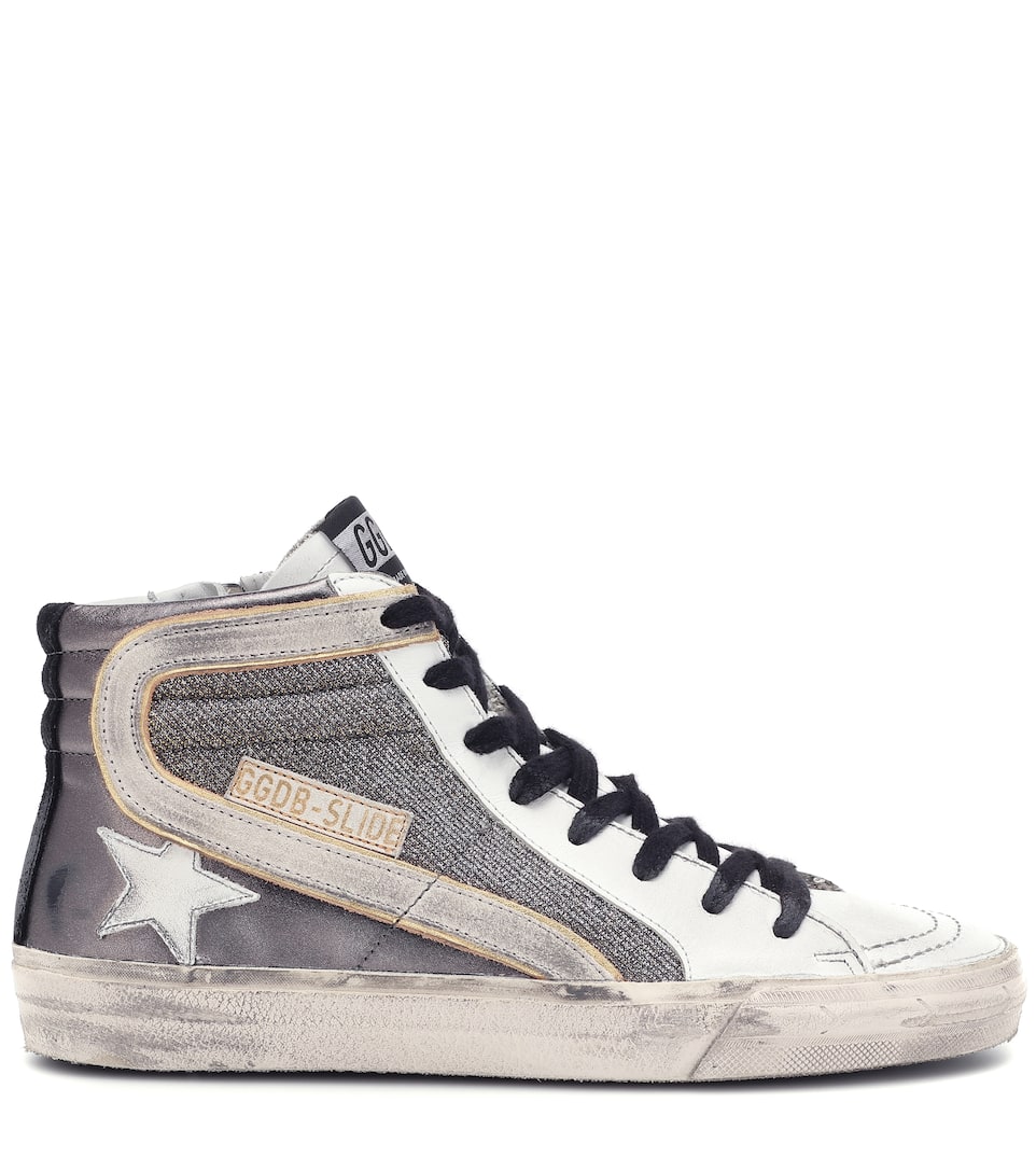 Slide Leather Sneakers | Golden Goose Mytheresa Slide Leather Sneakers | Golden Goose Mytheresa