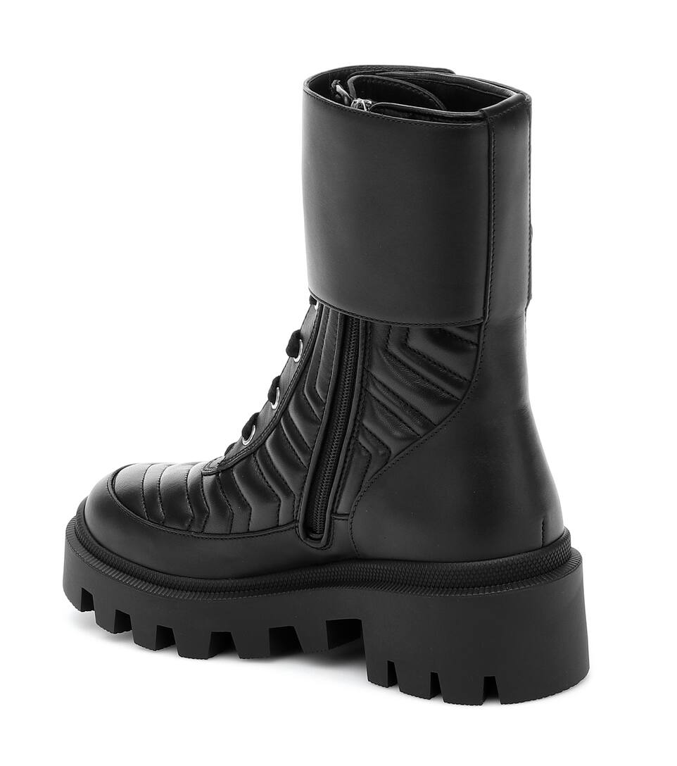 Frances gg matelassé platform combat boot Clearance