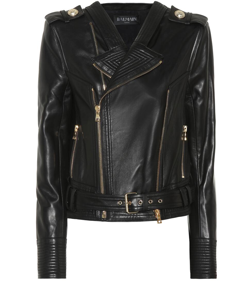 Leather Biker Jacket