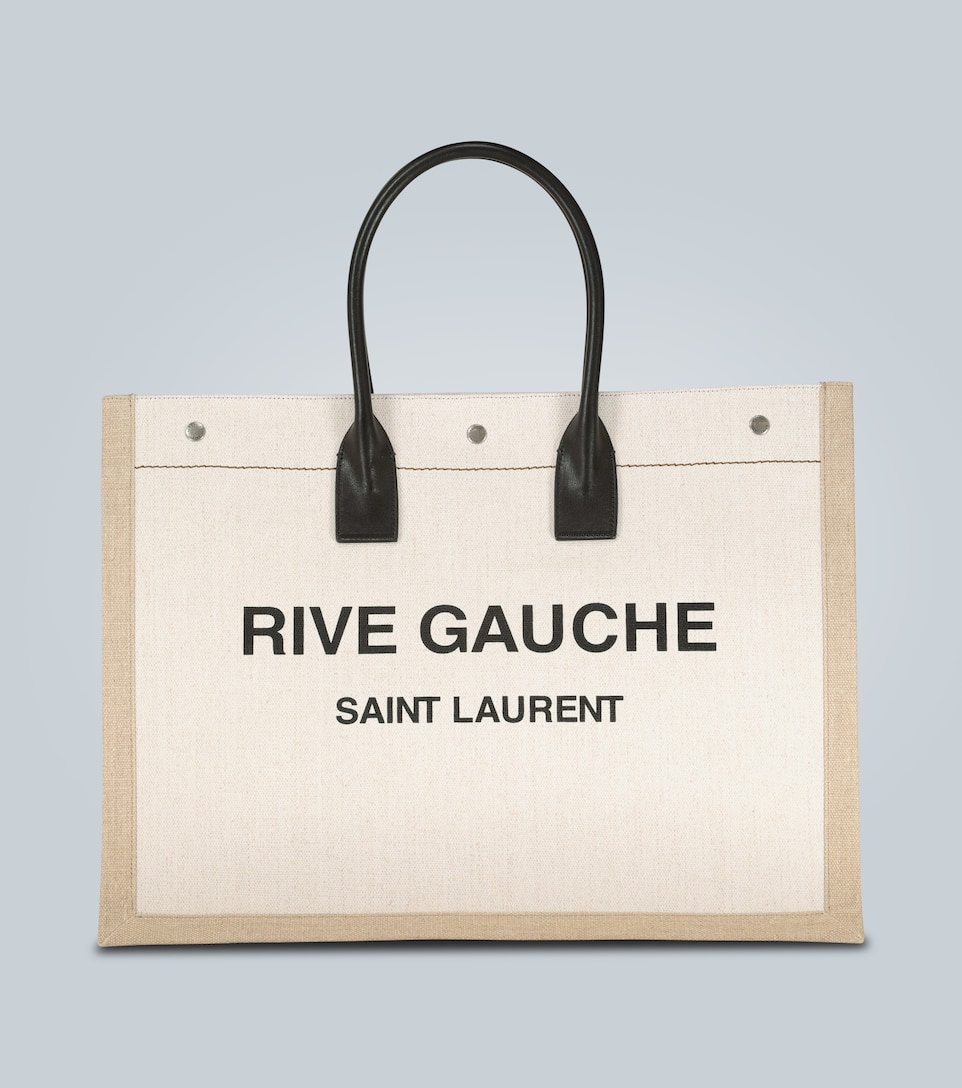 saint laurent canvas tote