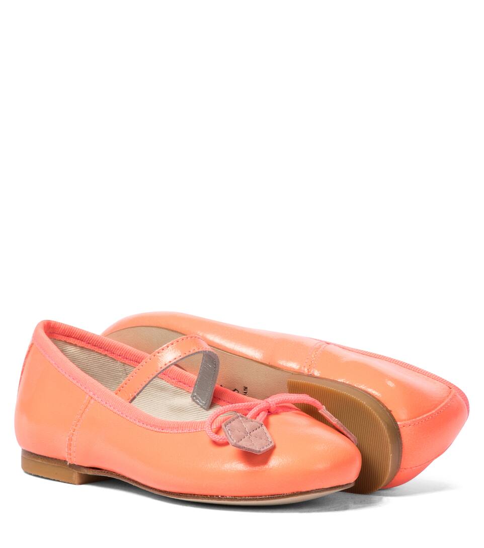 Bonpoint Leather ballet flats Mytheresa
