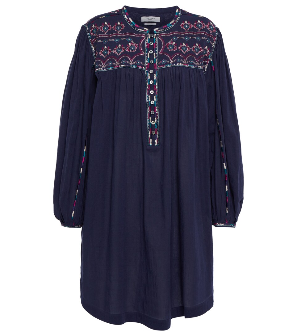Federika embroidered cotton dress 