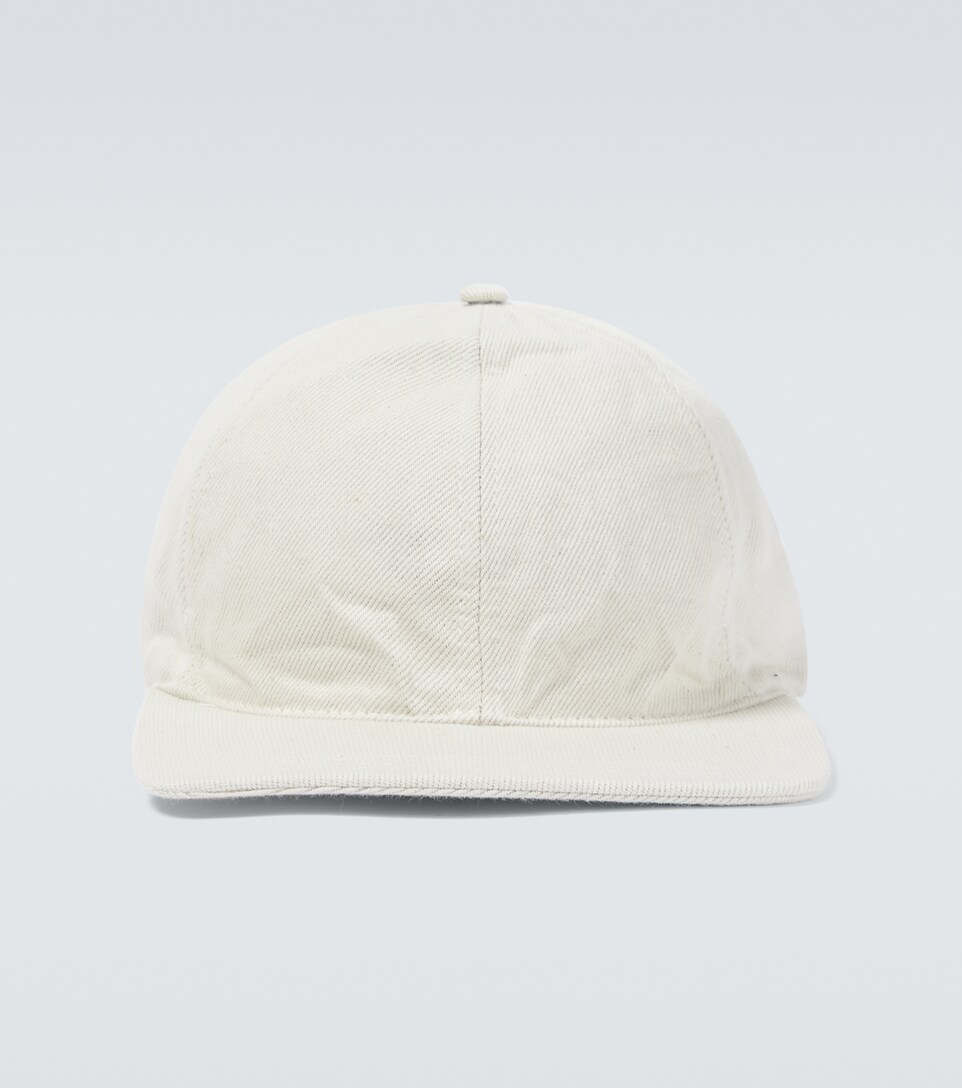 Jil Sander - Cotton and linen baseball 