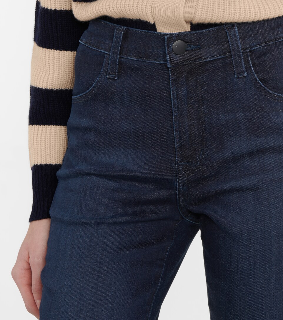 J Brand - Maria high-rise skinny jeans 