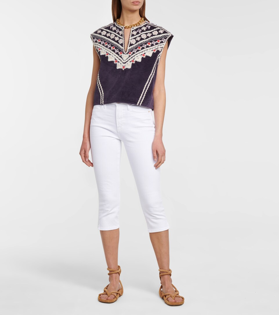 Frame - Le High Pedal Pusher denim 