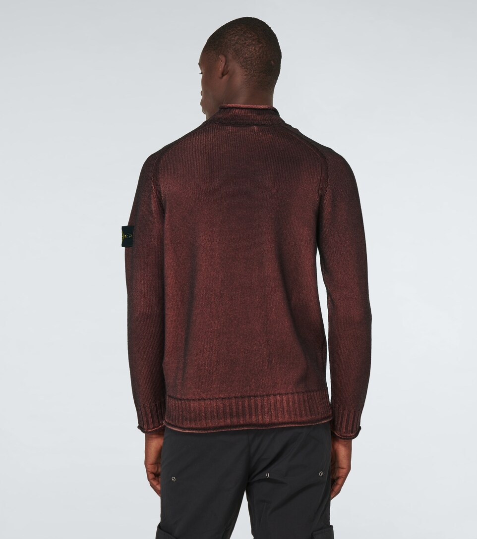 Stone Island - Wool turtleneck sweater | Mytheresa