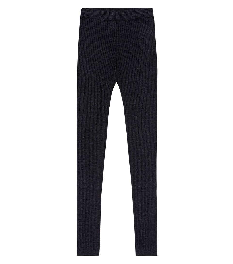 Ribbed Cashmere Leggings - Loro Piana 