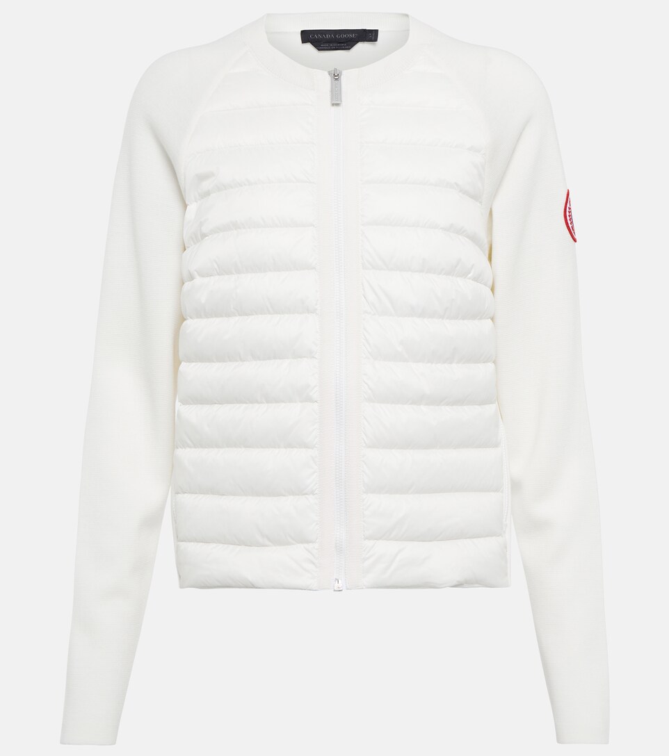 Canada Goose Hybridge Knit Packable Jacket (Women, Cottongrass, XS)