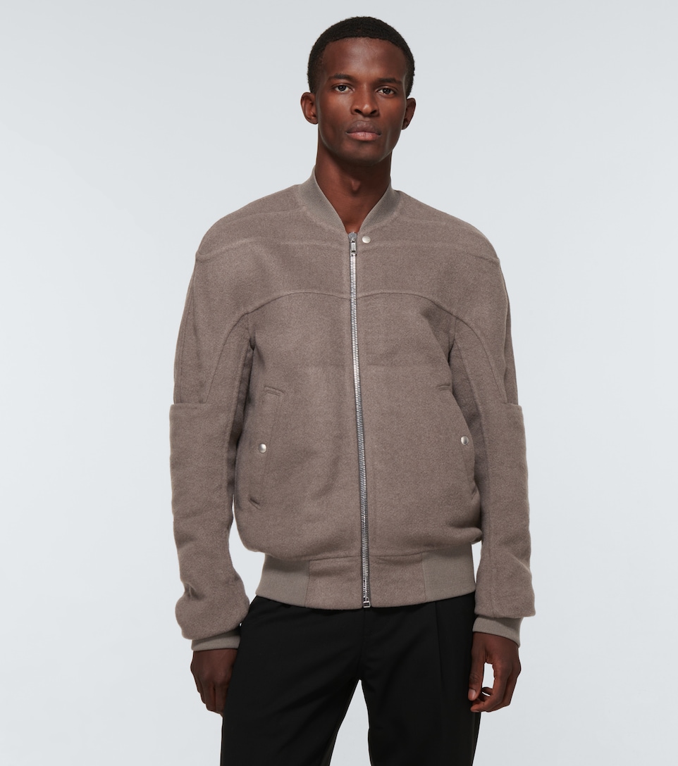 Rick Owens - Aviator cashmere bomber 