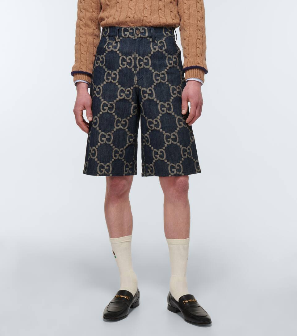 gucci monogram shorts