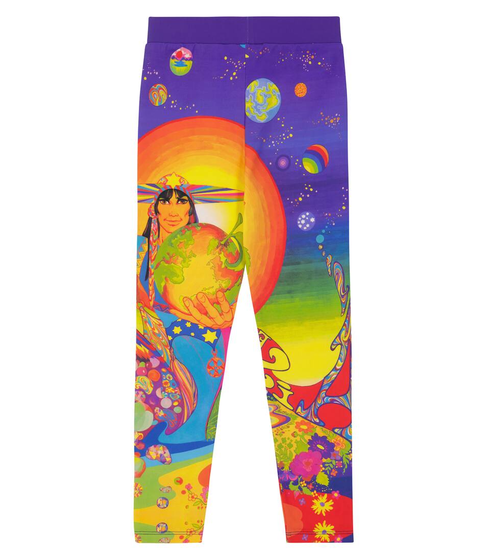 printed jersey leggings