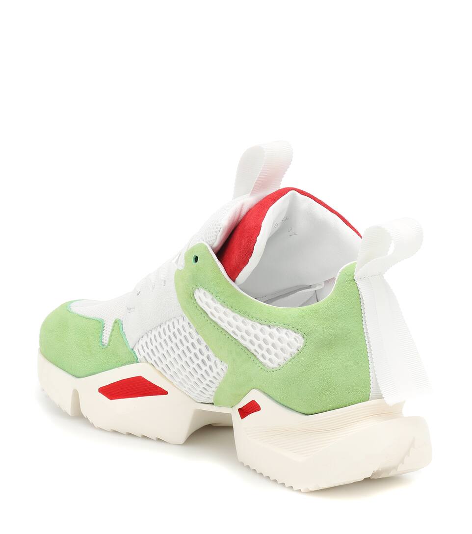 Suede Trimmed Sneakers | Unravel Unravel Suede trimmed sneakers | Mytheresa
