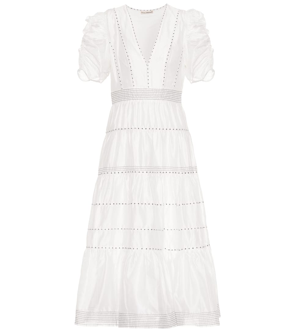 Longue Robe Coton Odile Ulla Johnson Et Soie En 76yvbYgf