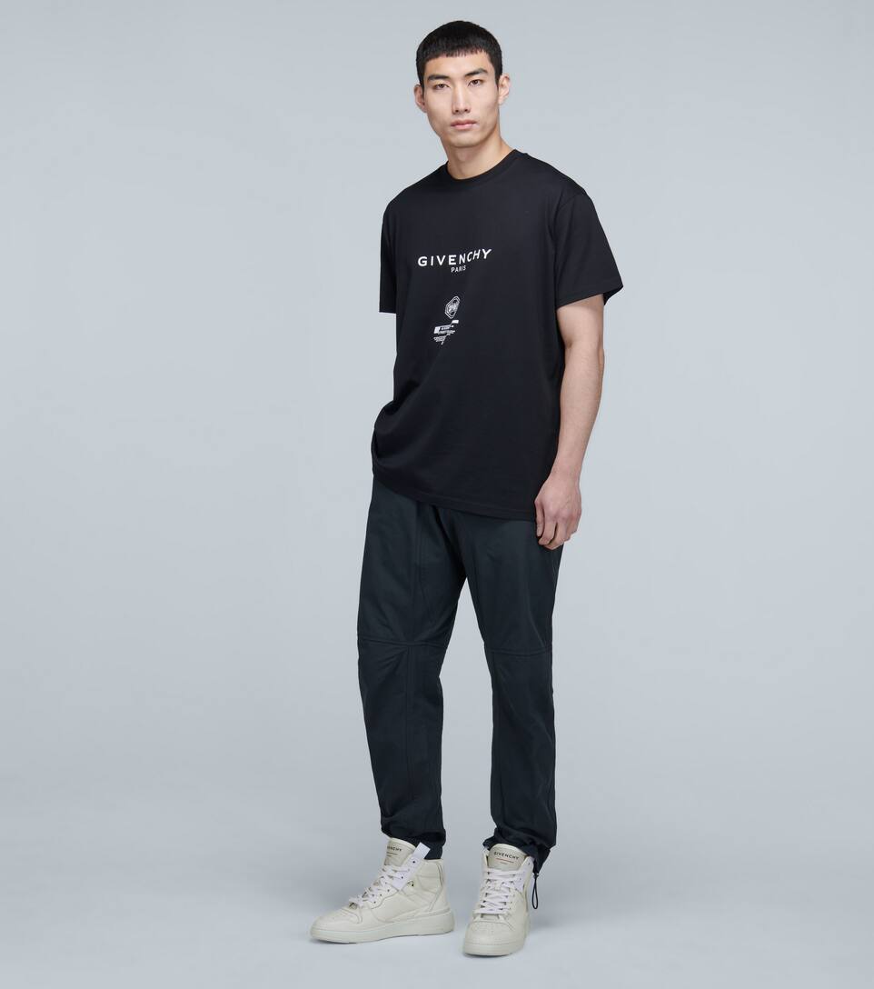 GIVENCHY Wing High leather sneakers,P00442175