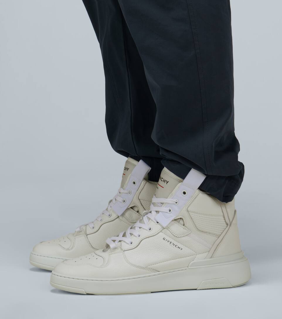 GIVENCHY Wing High leather sneakers,P00442175