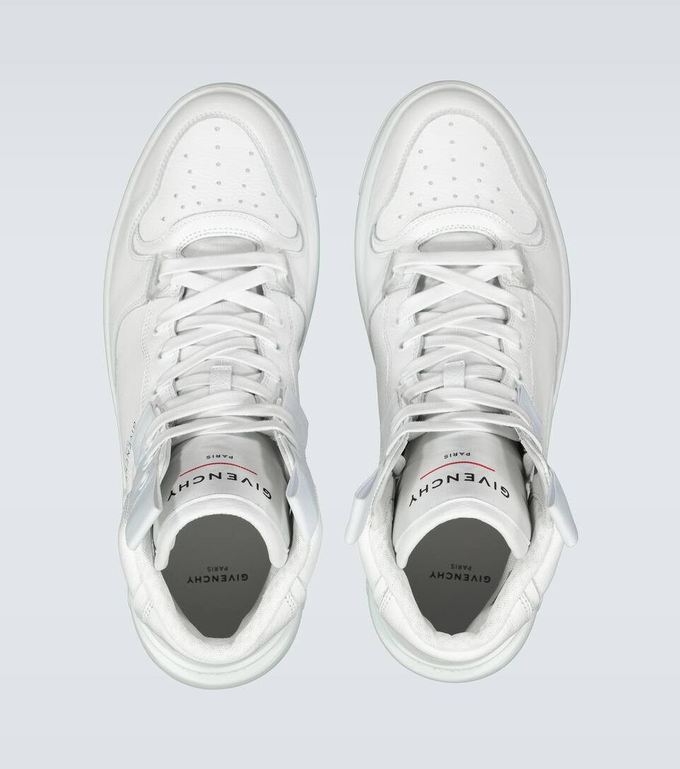 GIVENCHY Wing High leather sneakers,P00442175