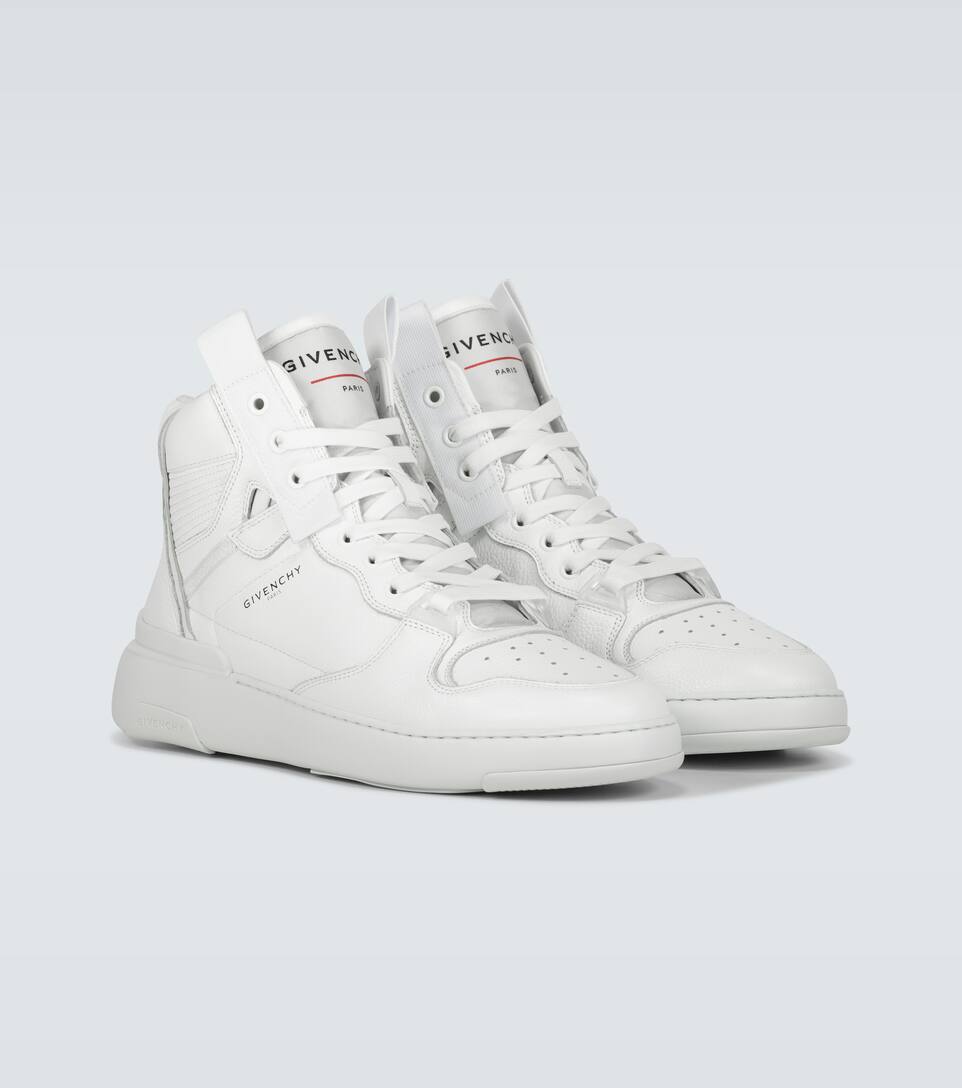 GIVENCHY Wing High leather sneakers,P00442175