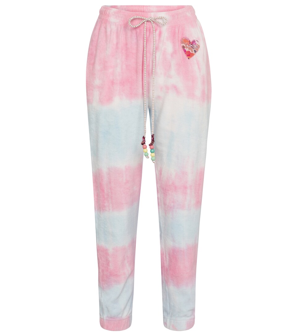 Santinella tie-dye cotton sweatpants 