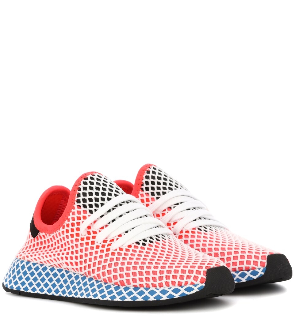 adidas deerupt rosse alte