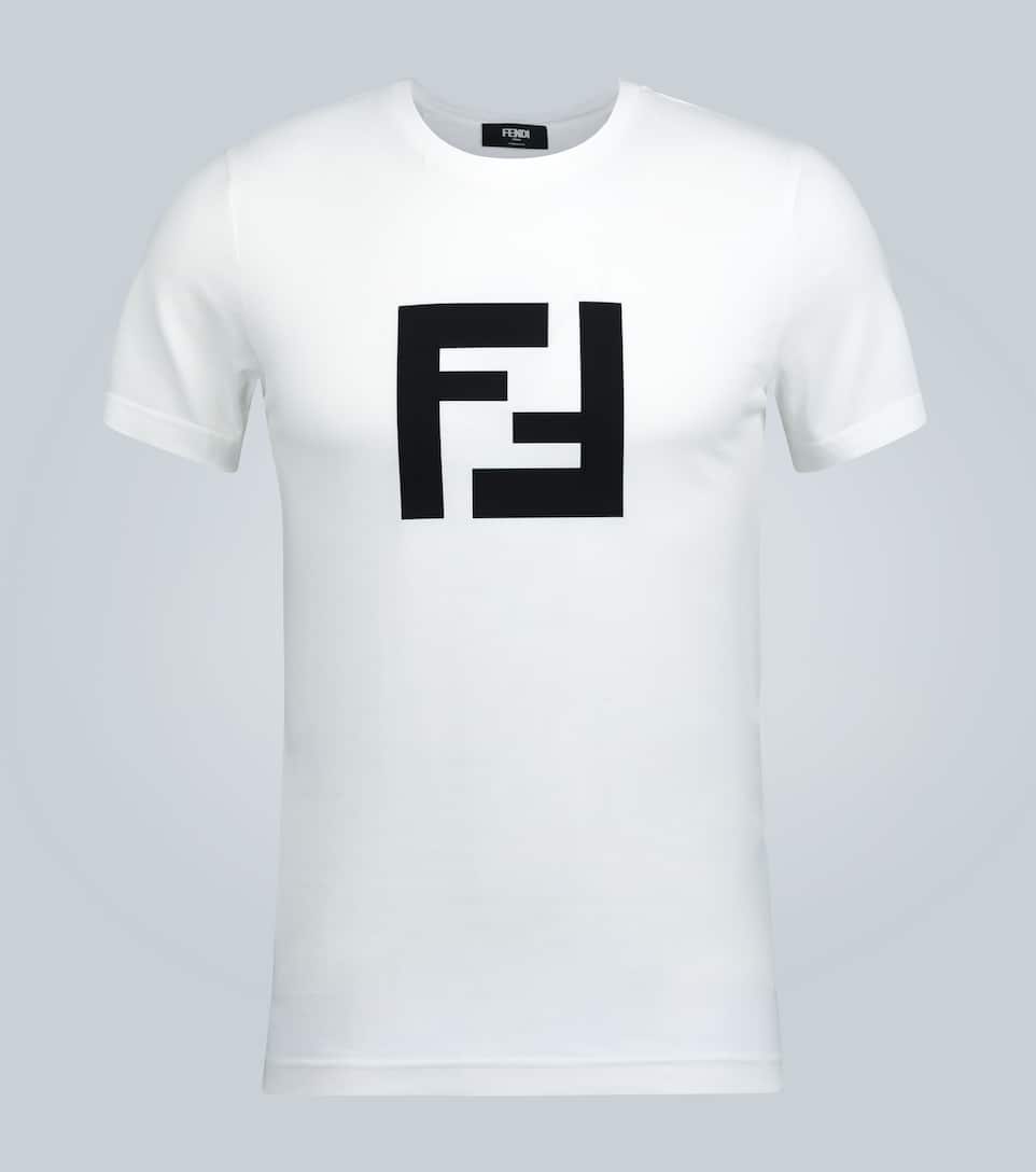 Crewneck T Shirt With Logo Fendi Mytheresa