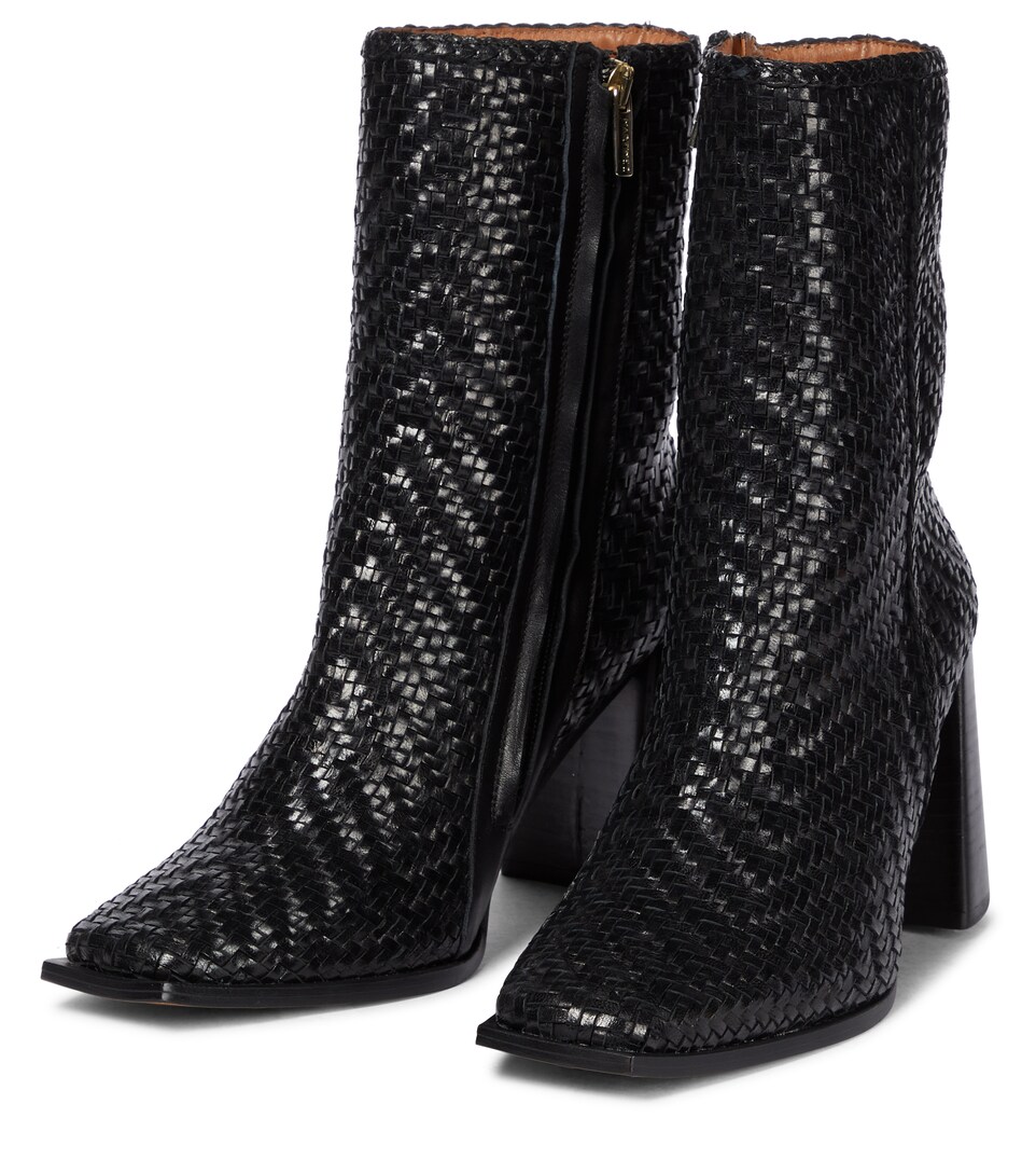 woven boots