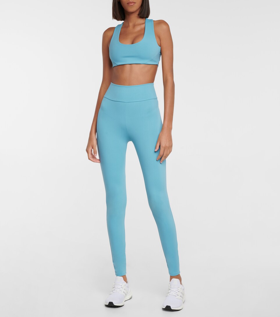 Tuxedo high-rise leggings 