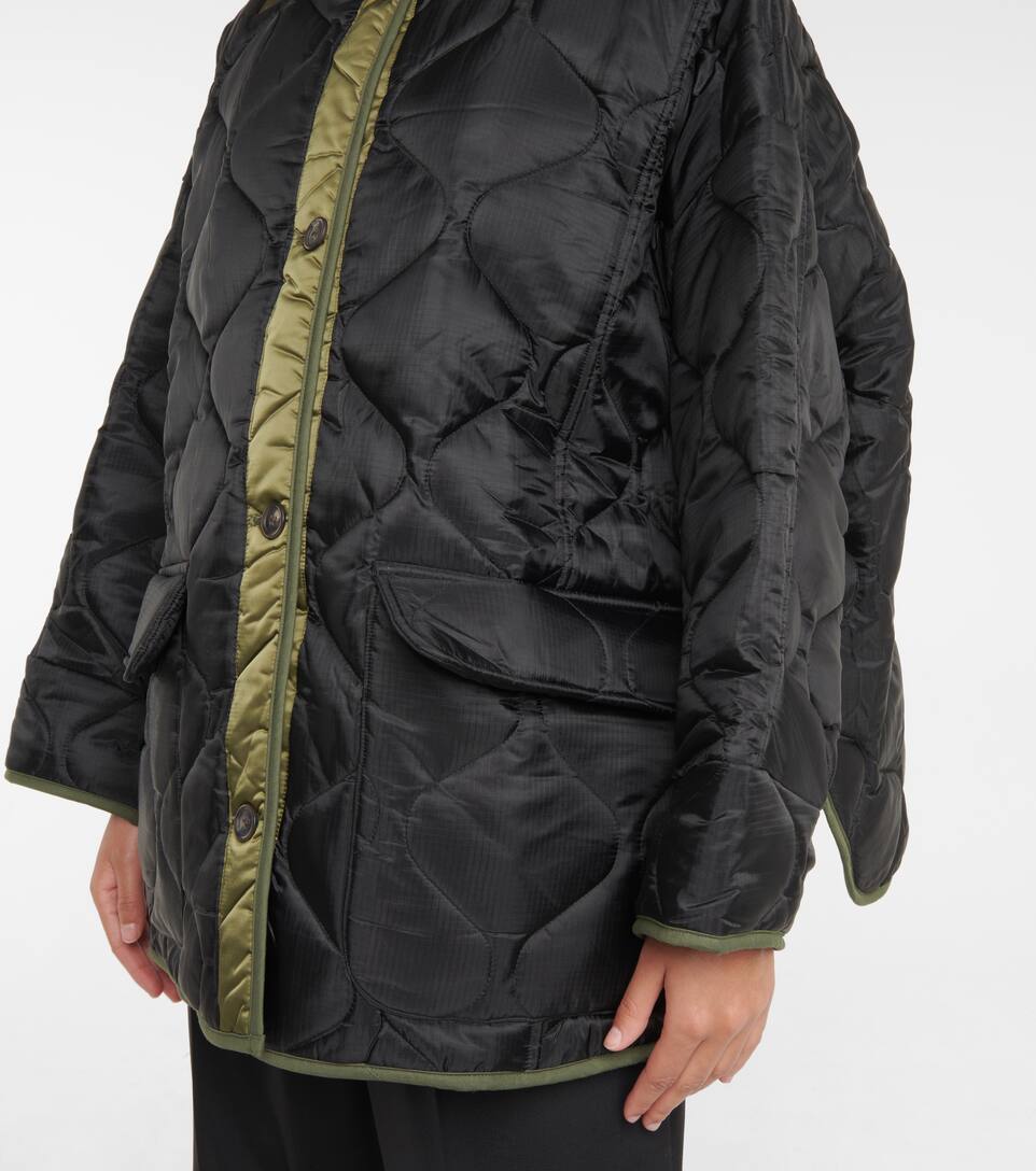 Teddy oversized quilted jacket