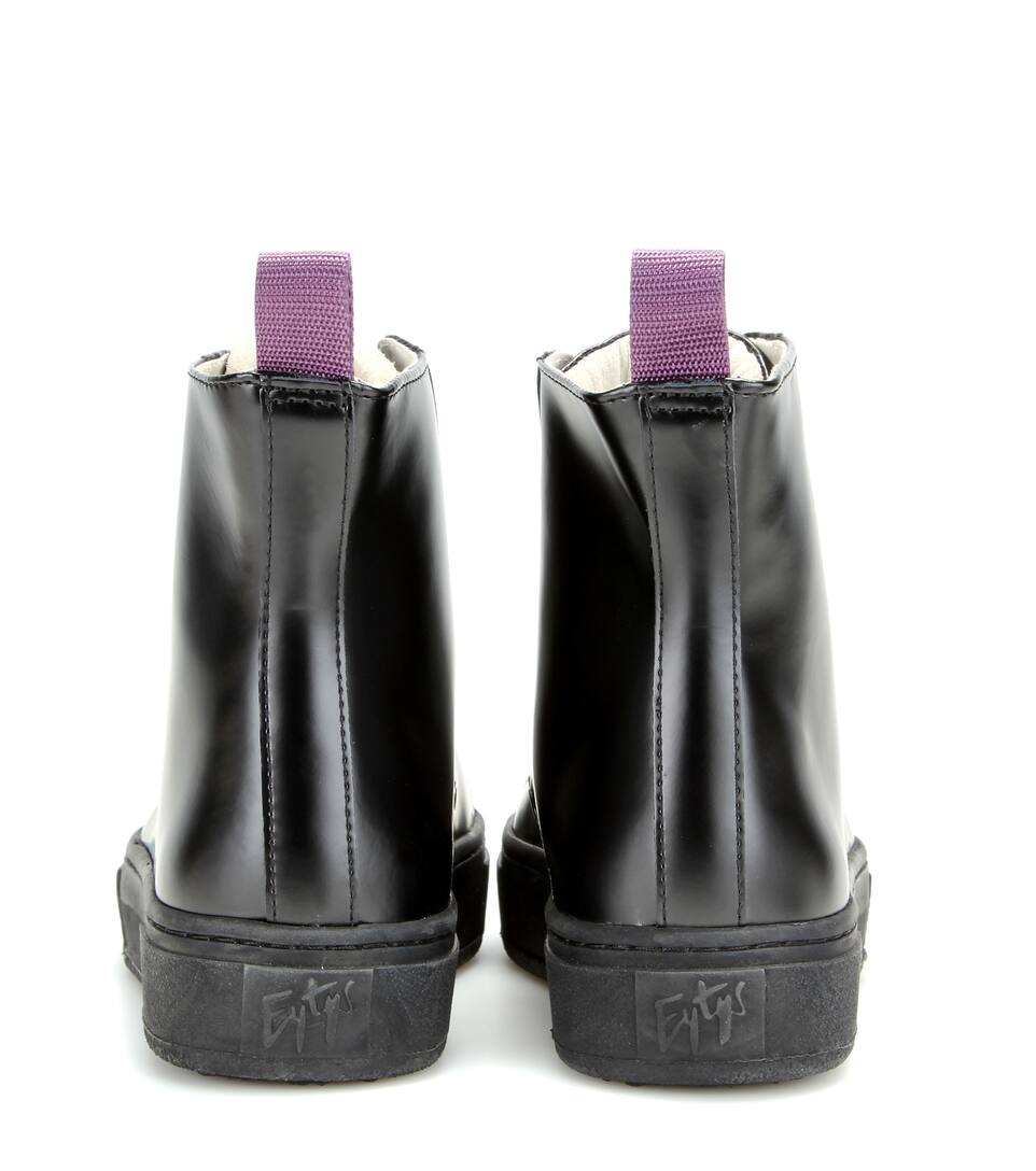 EYTYS Kibo leather high-top sneakers