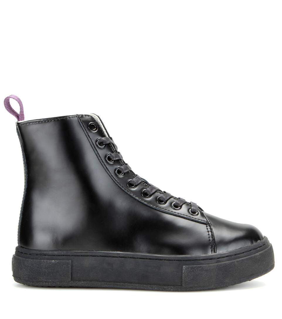 EYTYS Kibo leather high-top sneakers