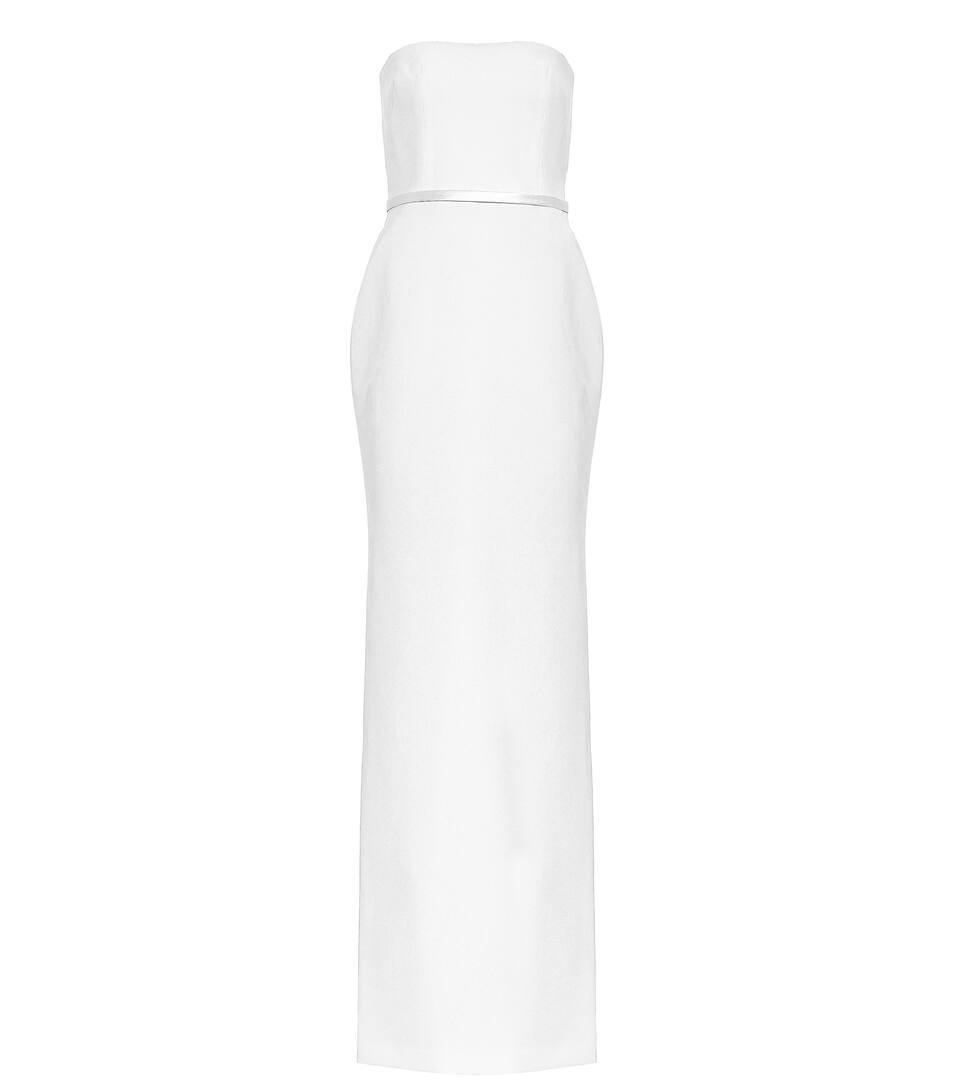 Alex Perry Paige Satin Crepe Bridal Gown Mytheresa