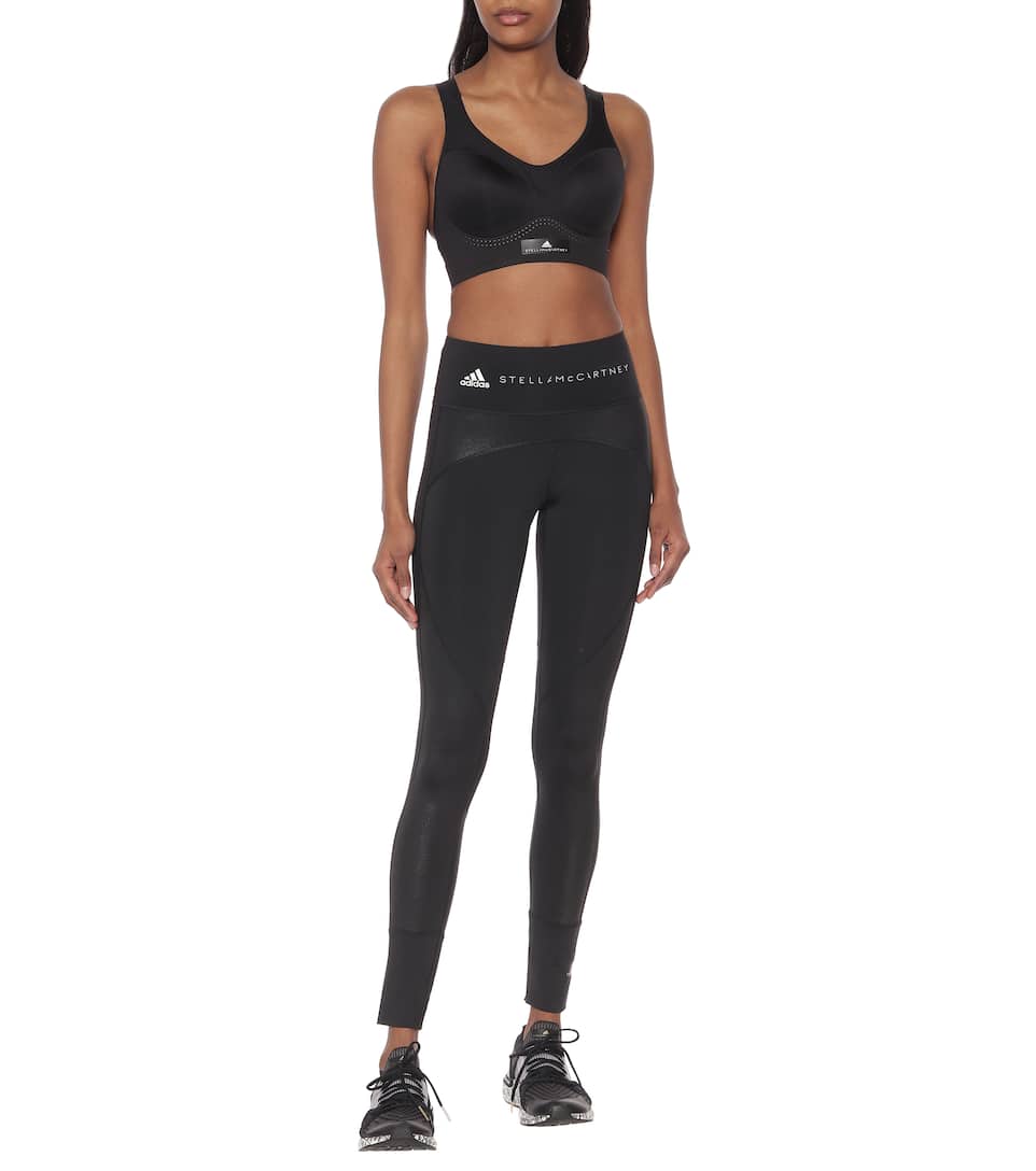 Adidas by Stella McCartney High rise leggings | Mytheresa Adidas by Stella McCartney Cropped Leggings | Mytheresa