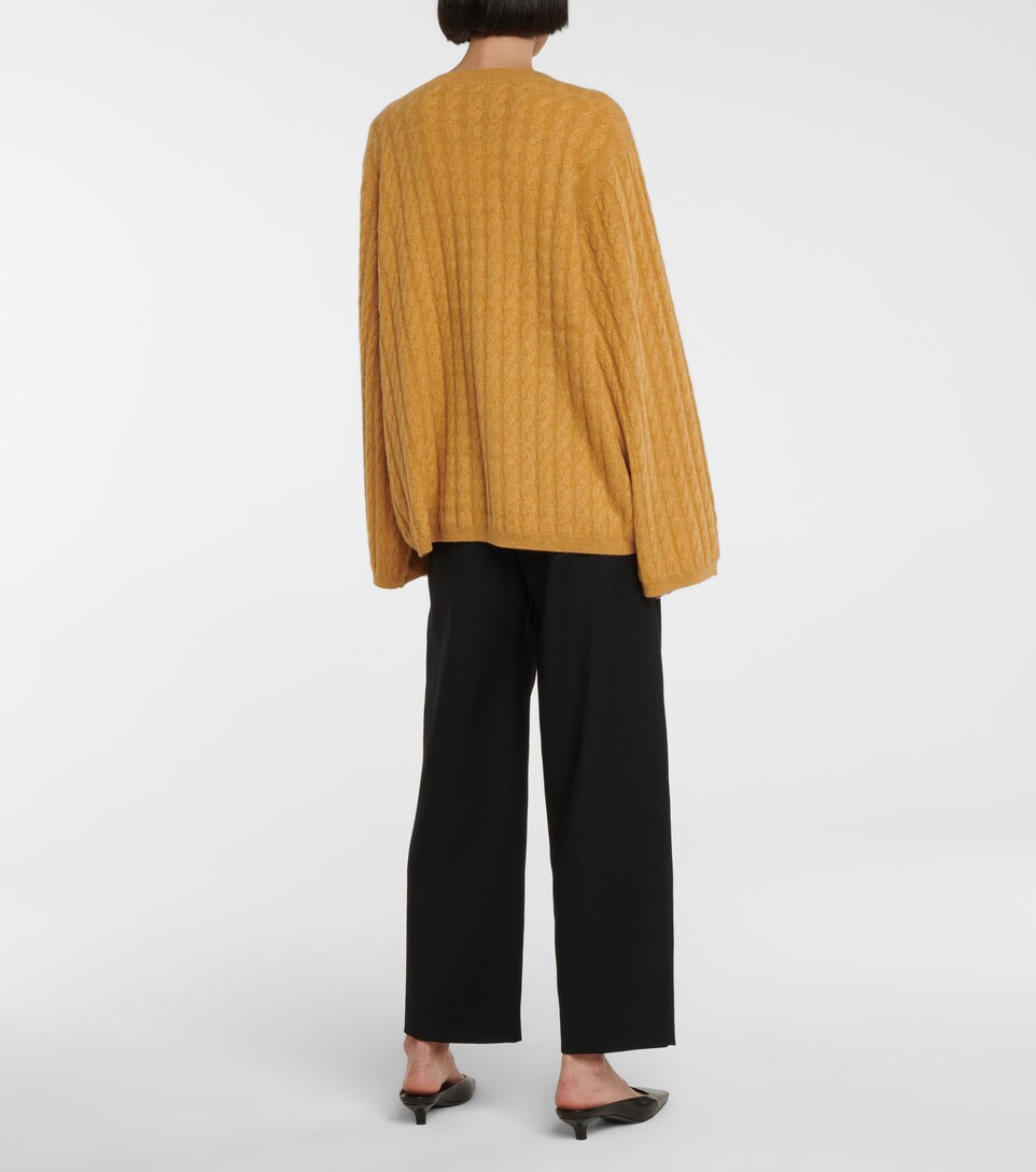 Cashmere cable-knit sweater | Mytheresa
