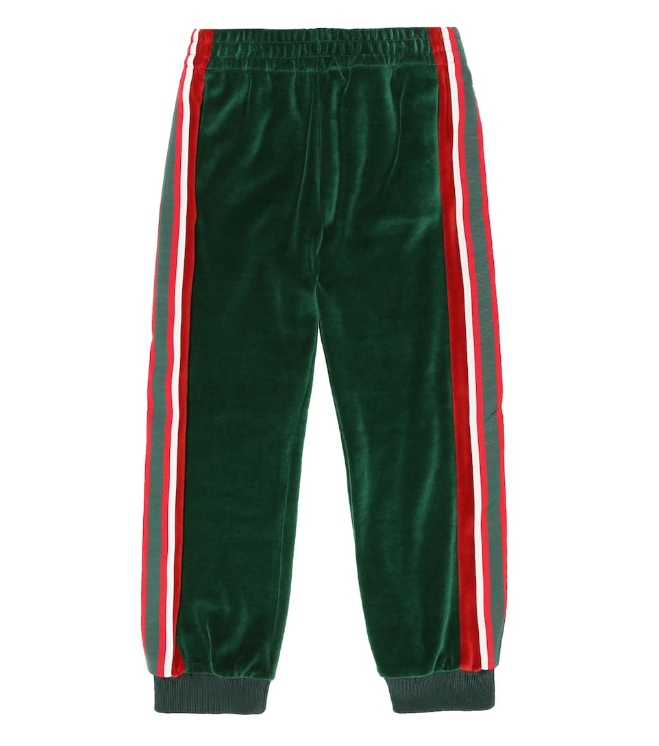 gucci green track pants