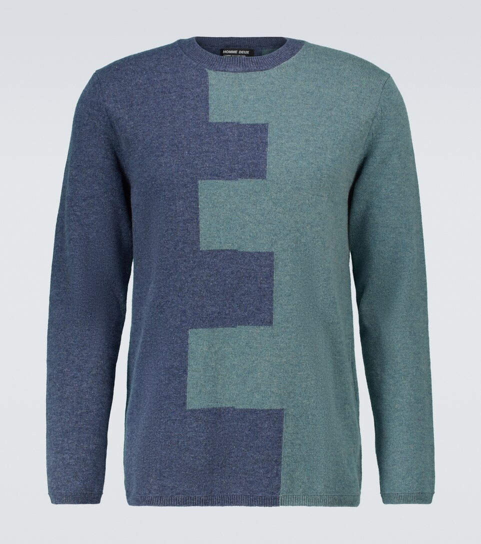 comme des garcons wool sweater