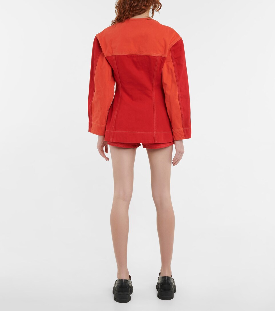 Ganni - Overdyed denim jacket | Mytheresa