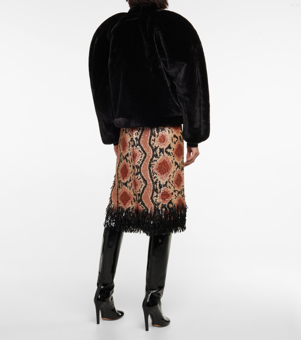 Dries Van Noten - Faux fur jacket 
