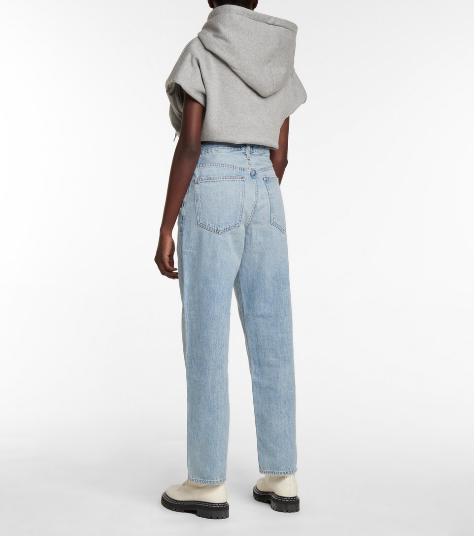Agolde - Criss-Cross high-rise straight 
